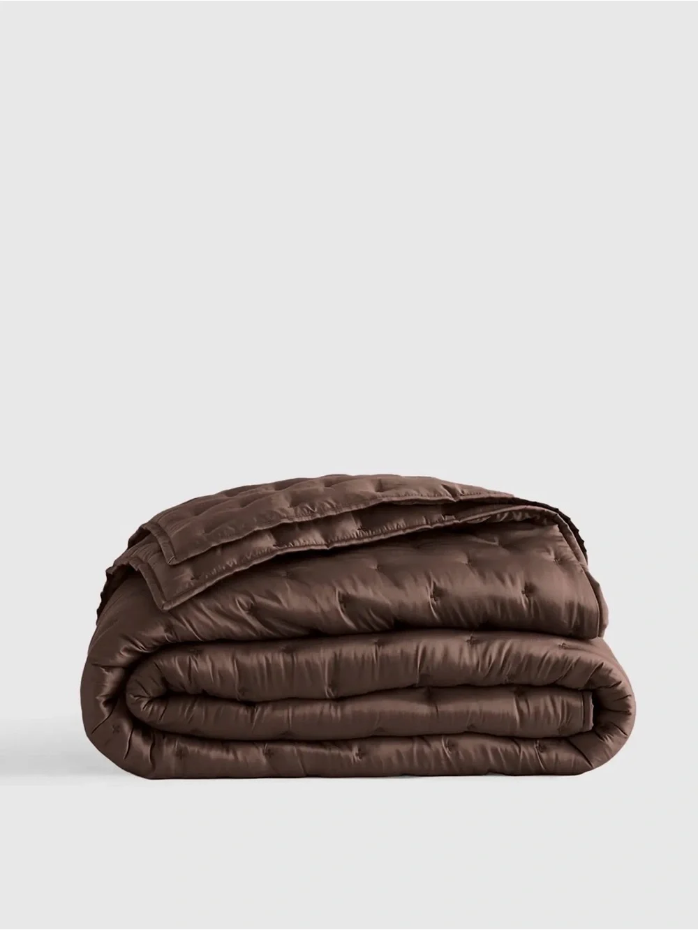 Luxury Full/Queen Espresso Bamboo Dream Quilt - Retail $154